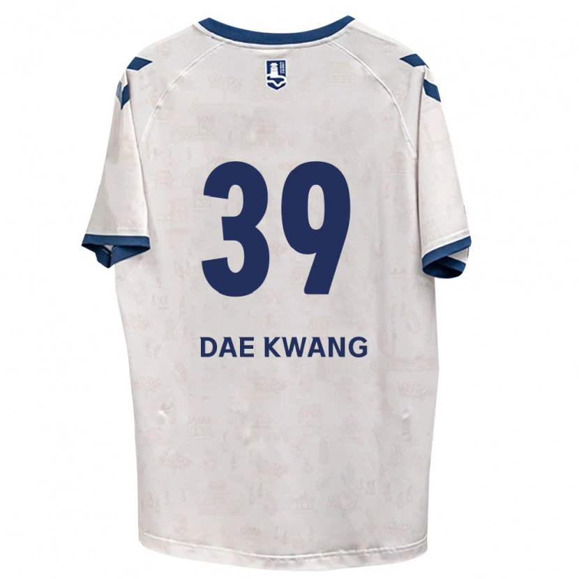 Danxen Mujer Camiseta Dae-Kwang Lee #39 Azul Real Blanco 2ª Equipación 2026/27 La Camisa