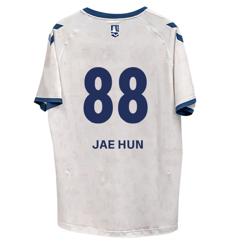 Danxen Mujer Camiseta Jae-Hun Park #88 Azul Real Blanco 2ª Equipación 2026/27 La Camisa