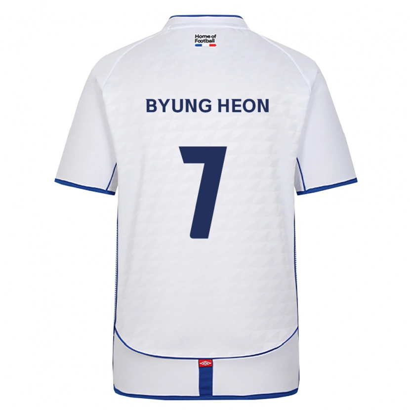 Danxen Mujer Camiseta Byung-Heon Yoo #7 Negro Blanco Rojo 2ª Equipación 2026/27 La Camisa