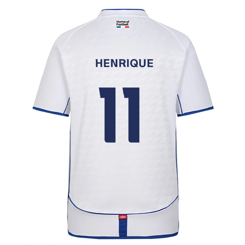 Danxen Mujer Camiseta Paulo Henrique #11 Negro Blanco Rojo 2ª Equipación 2026/27 La Camisa