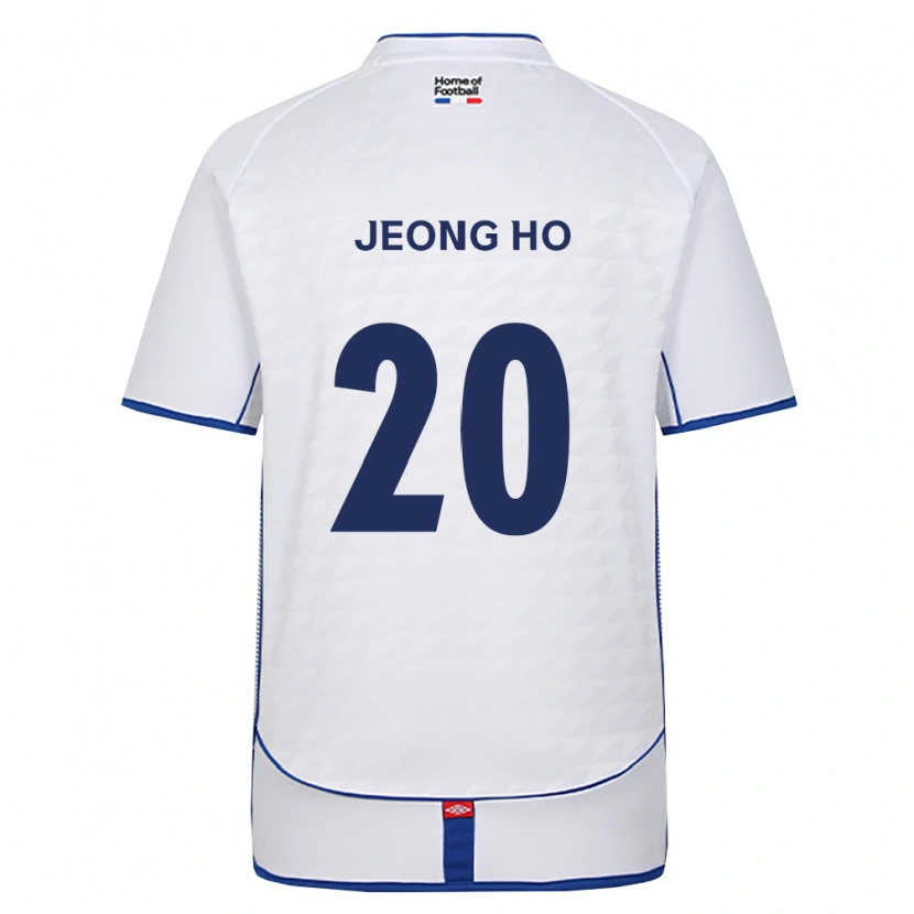 Danxen Mujer Camiseta Jeong-Ho Hong #20 Negro Blanco Rojo 2ª Equipación 2026/27 La Camisa
