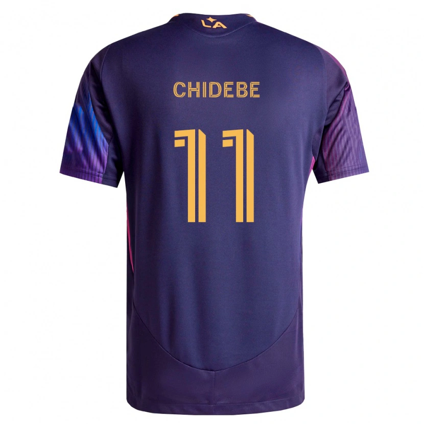 Danxen Mujer Camiseta Ikenna Chidebe #11 Morado Profundo Amarillo 2ª Equipación 2026/27 La Camisa