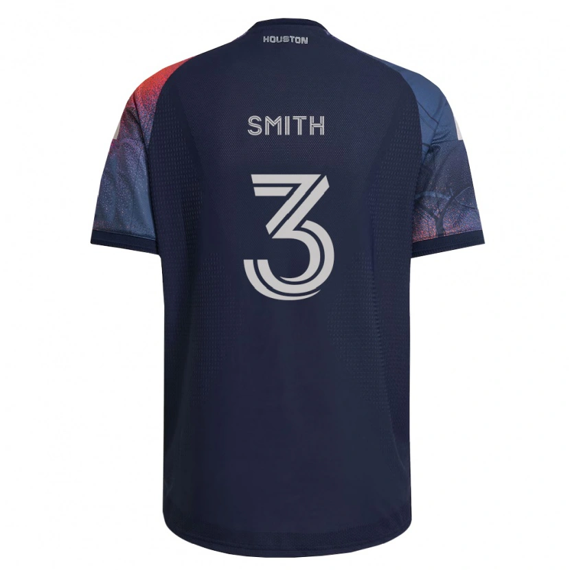 Danxen Mujer Camiseta Brad Smith #3 Azul Profundo Blanco Naranja 2ª Equipación 2026/27 La Camisa
