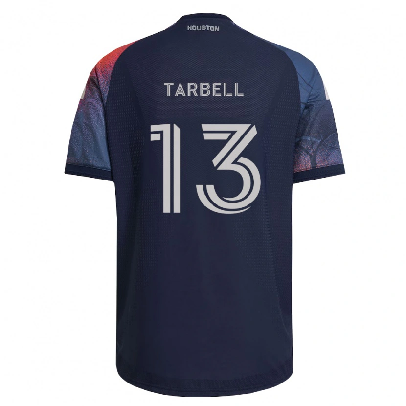 Danxen Mujer Camiseta Andrew Tarbell #13 Azul Profundo Blanco Naranja 2ª Equipación 2026/27 La Camisa