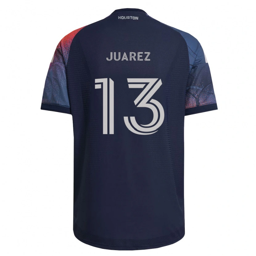 Danxen Mujer Camiseta Jathan Juarez #13 Azul Profundo Blanco Naranja 2ª Equipación 2026/27 La Camisa
