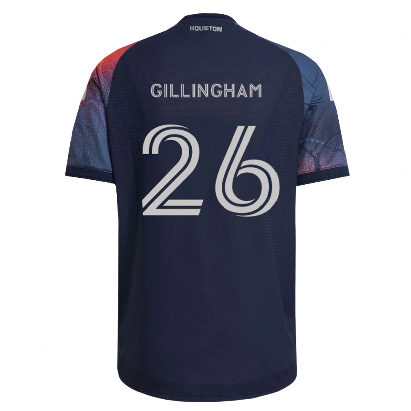 Danxen Mujer Camiseta Blake Gillingham #26 Azul Profundo Blanco Naranja 2ª Equipación 2026/27 La Camisa