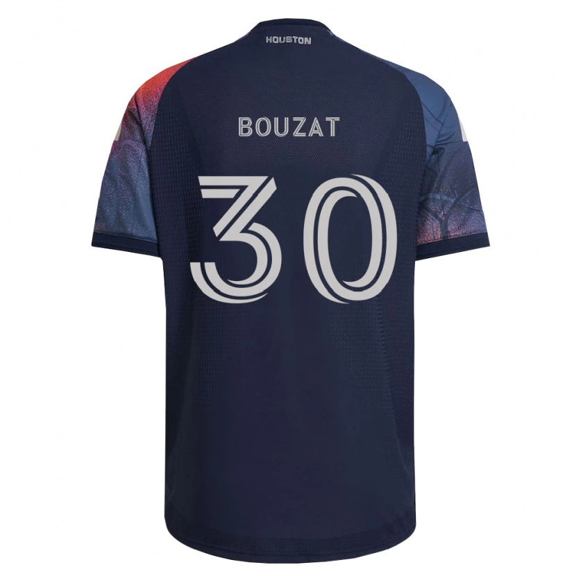 Danxen Mujer Camiseta Agustín Bouzat #30 Azul Profundo Blanco Naranja 2ª Equipación 2026/27 La Camisa