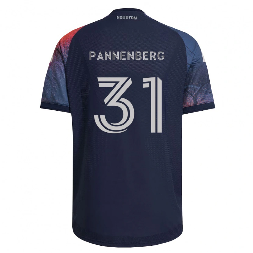 Danxen Mujer Camiseta Andrew Pannenberg #31 Azul Profundo Blanco Naranja 2ª Equipación 2026/27 La Camisa