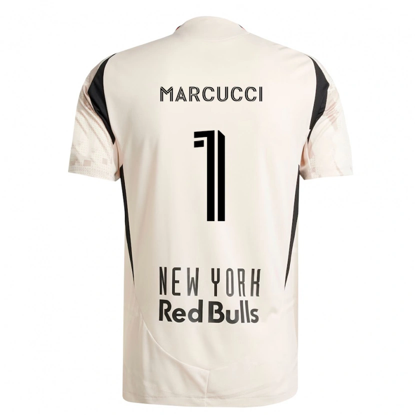 Danxen Mujer Camiseta Aj Marcucci #1 Blanco Roto Rojo Negro 2ª Equipación 2026/27 La Camisa