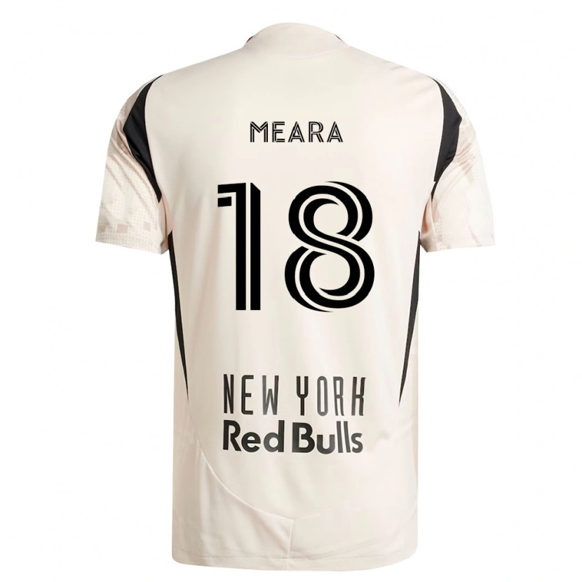 Danxen Mujer Camiseta Ryan Meara #18 Blanco Roto Rojo Negro 2ª Equipación 2026/27 La Camisa