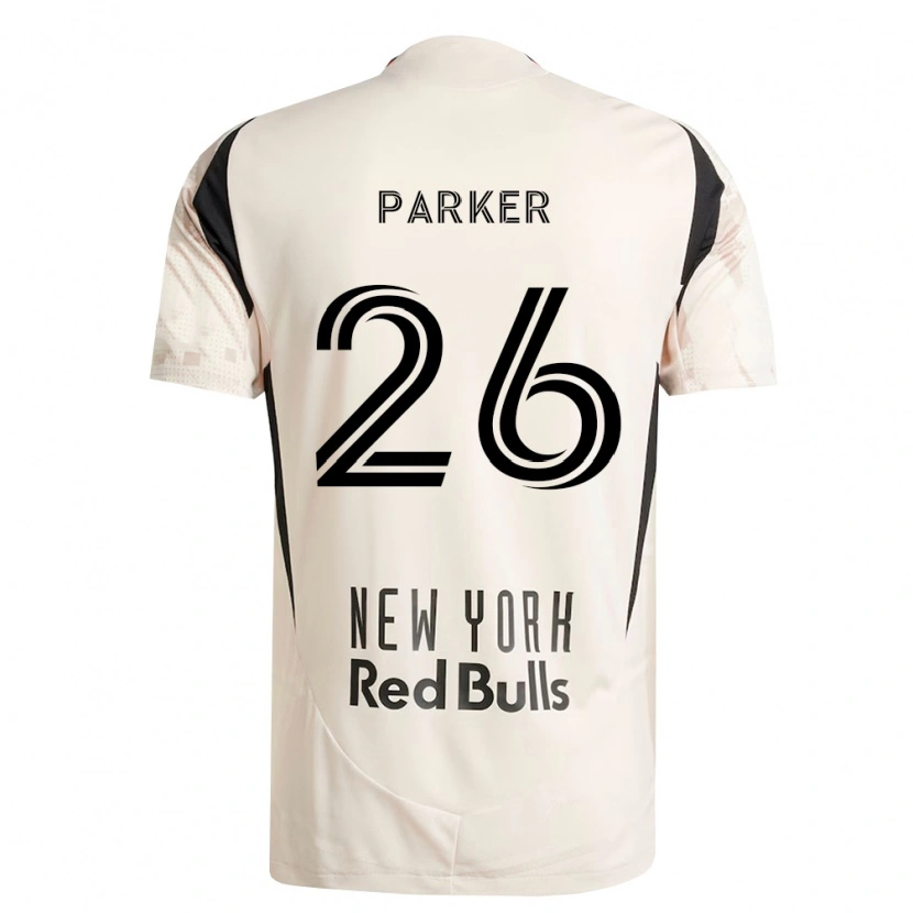 Danxen Mujer Camiseta Tim Parker #26 Blanco Roto Rojo Negro 2ª Equipación 2026/27 La Camisa