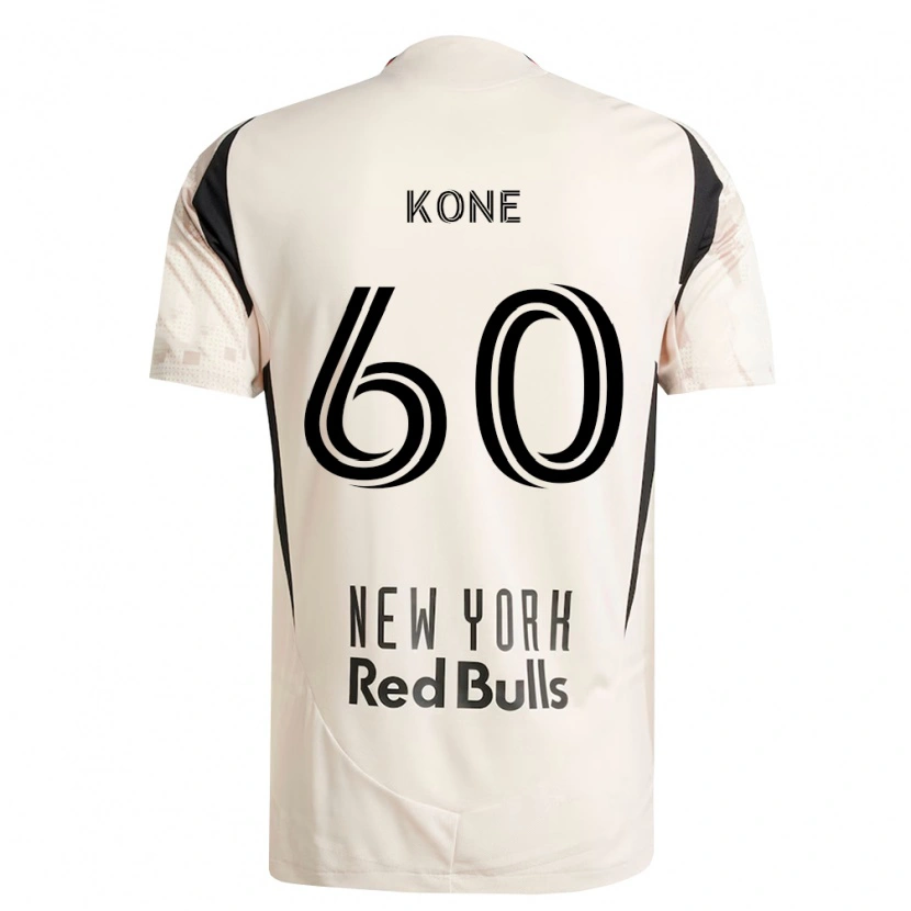 Danxen Mujer Camiseta Sekou Kone #60 Blanco Roto Rojo Negro 2ª Equipación 2026/27 La Camisa