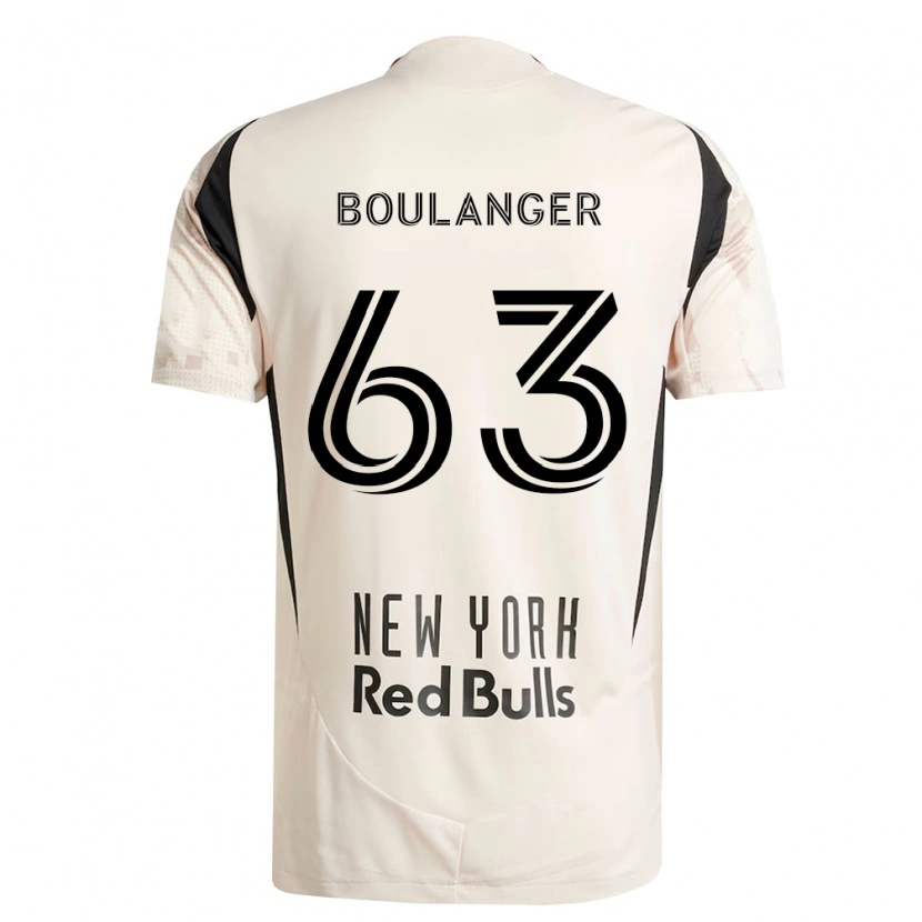 Danxen Mujer Camiseta Brady Boulanger #63 Blanco Roto Rojo Negro 2ª Equipación 2026/27 La Camisa
