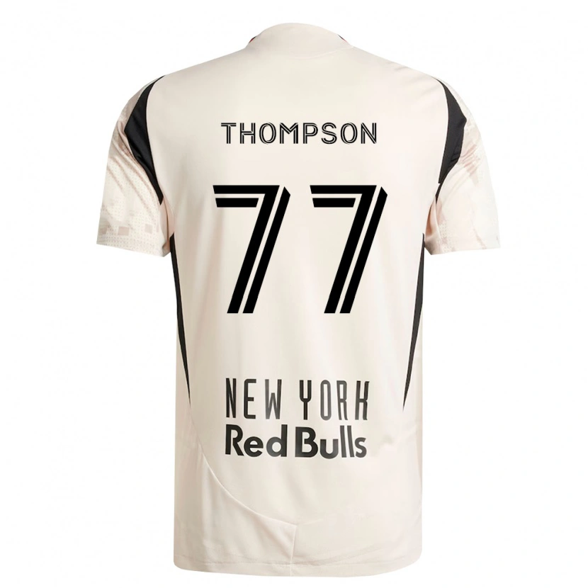 Danxen Mujer Camiseta Amos Shapiro-Thompson #77 Blanco Roto Rojo Negro 2ª Equipación 2026/27 La Camisa