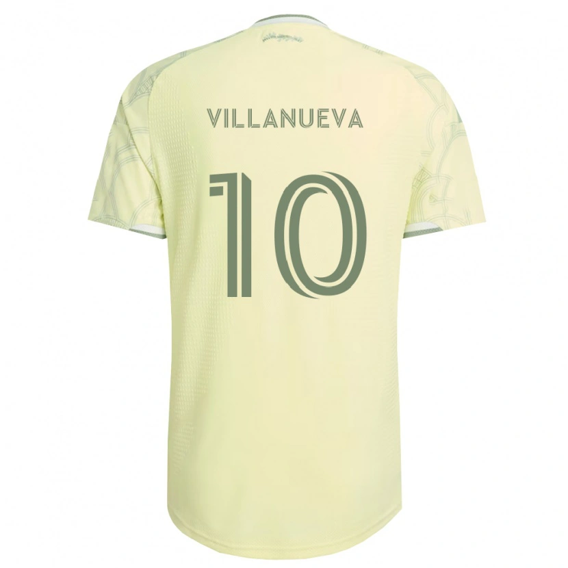 Danxen Mujer Camiseta Jordan Villanueva #10 Beige Blanco 2ª Equipación 2026/27 La Camisa
