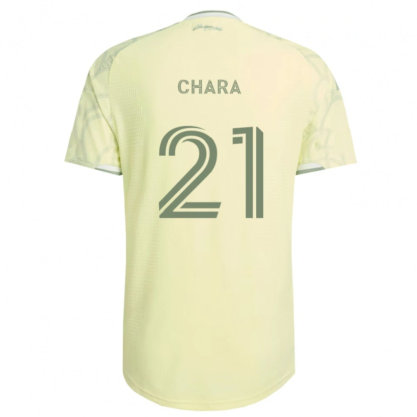 Danxen Mujer Camiseta Diego Chará #21 Beige Blanco 2ª Equipación 2026/27 La Camisa