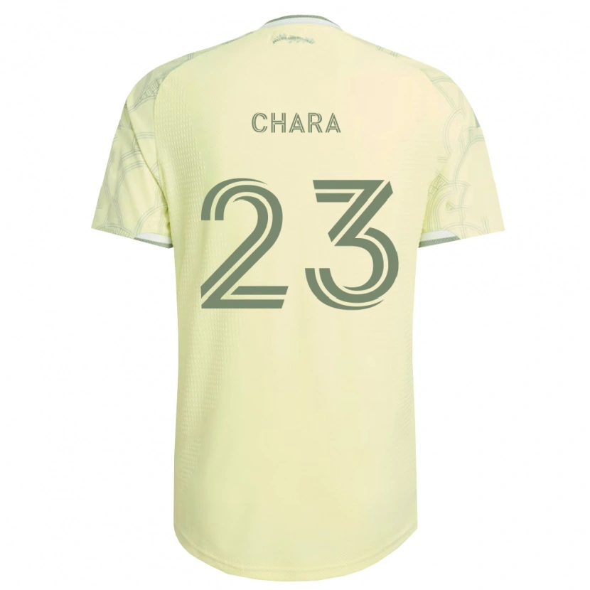 Danxen Mujer Camiseta Yimmi Chará #23 Beige Blanco 2ª Equipación 2026/27 La Camisa