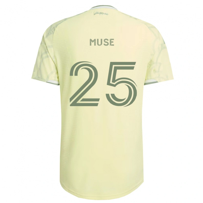 Danxen Mujer Camiseta Trey Muse #25 Beige Blanco 2ª Equipación 2026/27 La Camisa