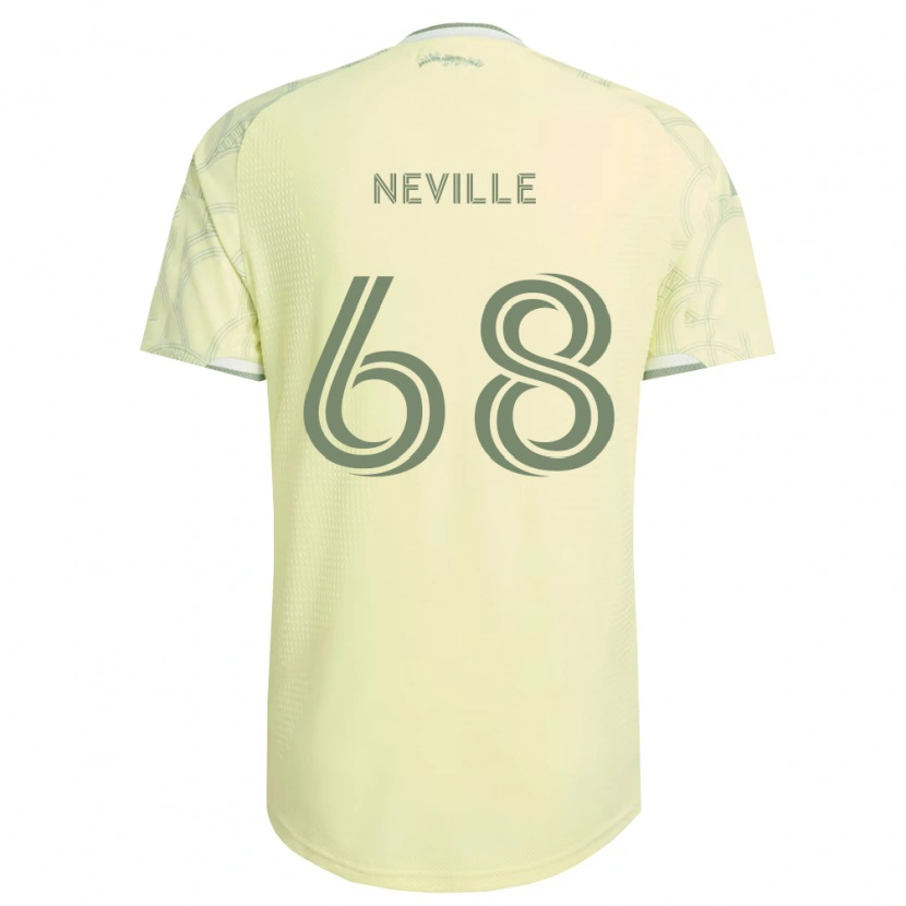 Danxen Mujer Camiseta Harvey Neville #68 Beige Blanco 2ª Equipación 2026/27 La Camisa