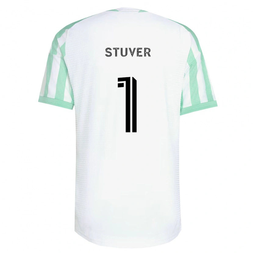 Danxen Mujer Camiseta Brad Stuver #1 Verde Claro Negro Blanco 2ª Equipación 2026/27 La Camisa