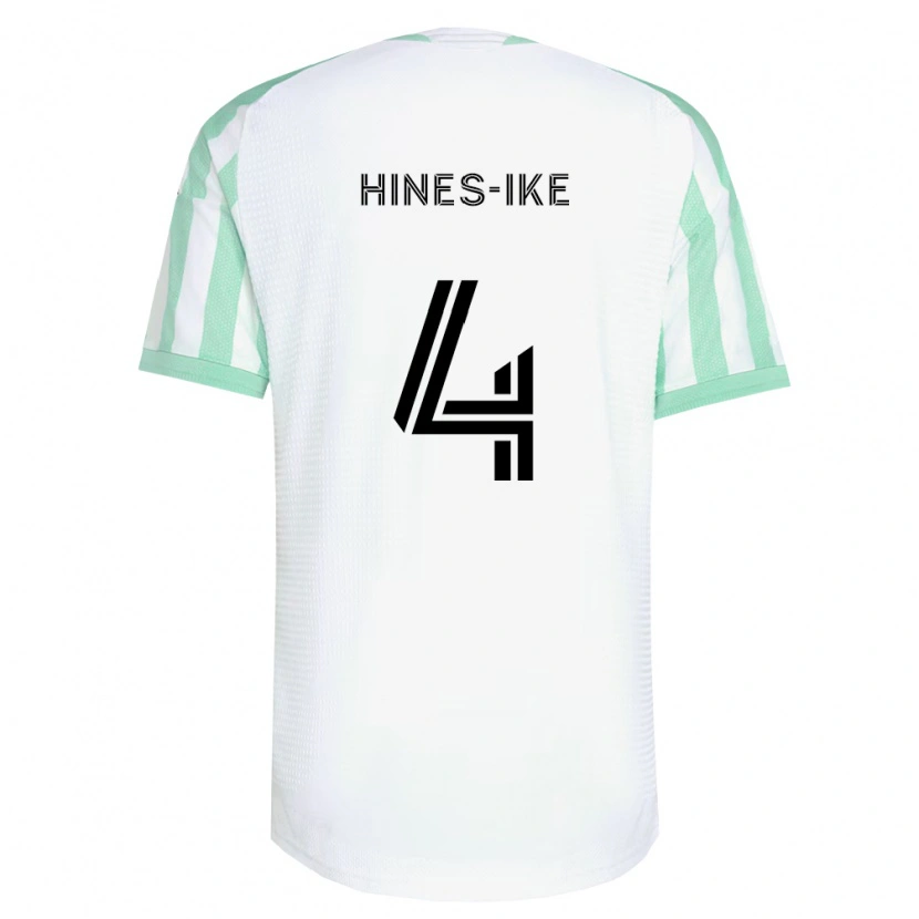 Danxen Mujer Camiseta Brendan Hines-Ike #4 Verde Claro Negro Blanco 2ª Equipación 2026/27 La Camisa