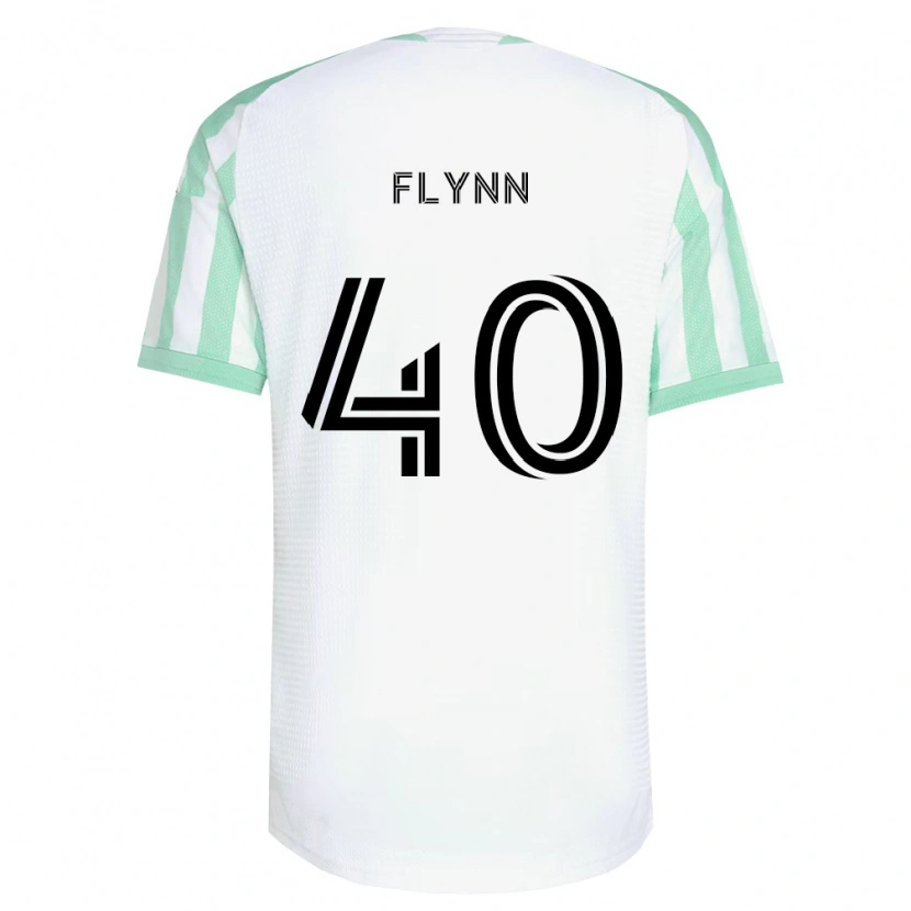 Danxen Mujer Camiseta Liam Flynn #40 Verde Claro Negro Blanco 2ª Equipación 2026/27 La Camisa