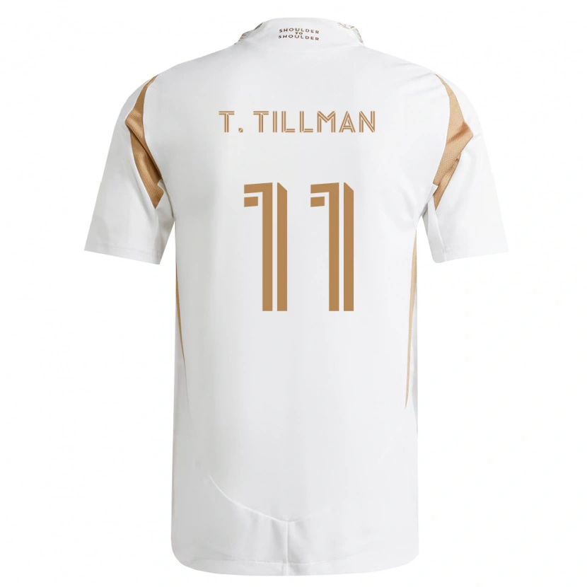 Danxen Mujer Camiseta Timothy Tillman #11 Blanco Marrón 2ª Equipación 2026/27 La Camisa