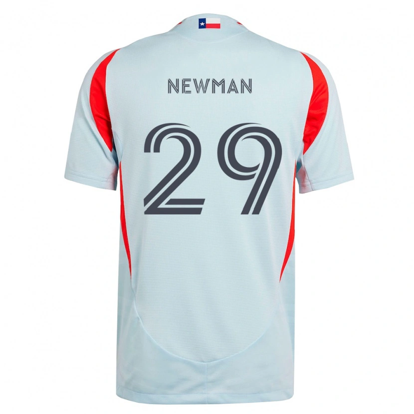Danxen Mujer Camiseta Enzo Newman #29 Gris Oscuro Blanco Rojo 2ª Equipación 2026/27 La Camisa