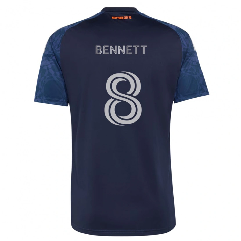 Danxen Mujer Camiseta Jaheem Bennett #8 Azul Profundo Blanco 2ª Equipación 2026/27 La Camisa
