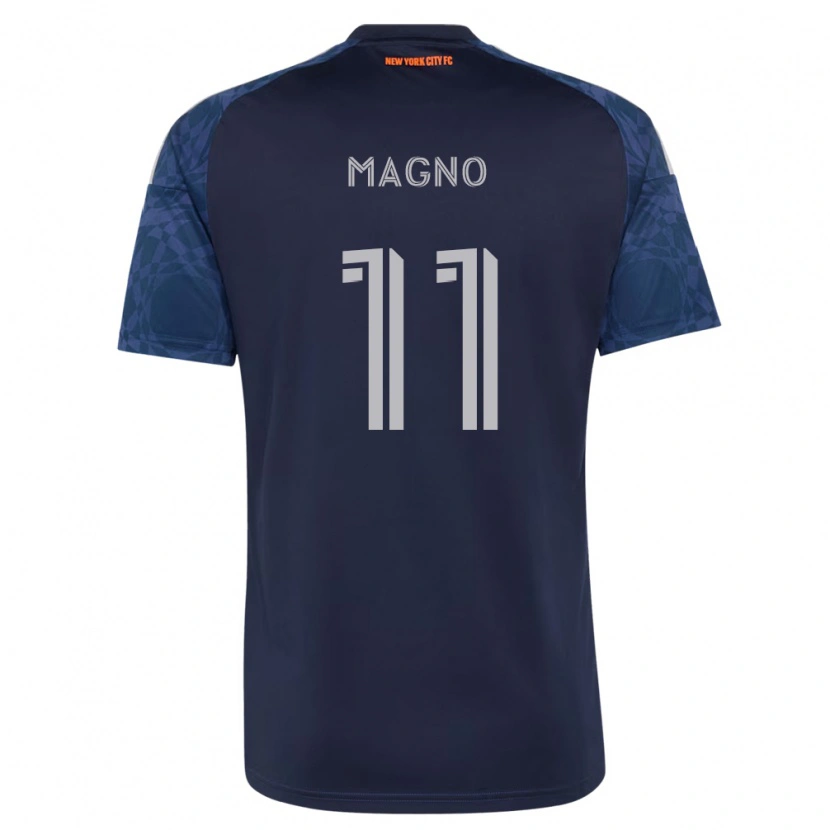 Danxen Mujer Camiseta Talles Magno #11 Azul Profundo Blanco 2ª Equipación 2026/27 La Camisa