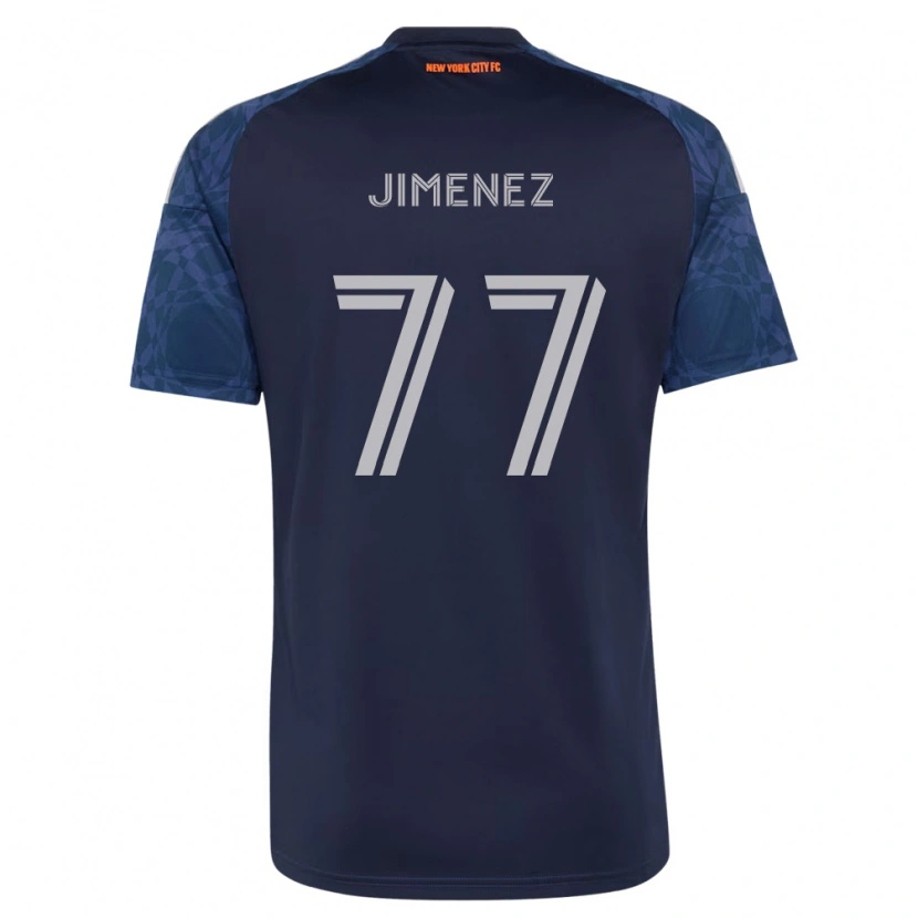 Danxen Mujer Camiseta Jonathan Jiménez #77 Azul Profundo Blanco 2ª Equipación 2026/27 La Camisa