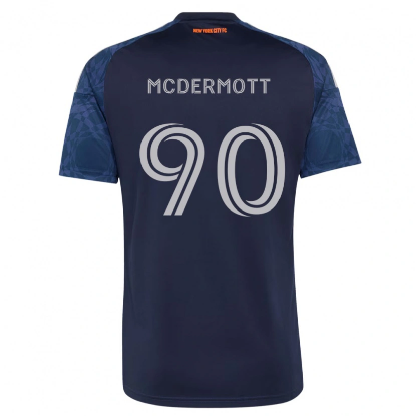 Danxen Mujer Camiseta Dylan Mcdermott #90 Azul Profundo Blanco 2ª Equipación 2026/27 La Camisa