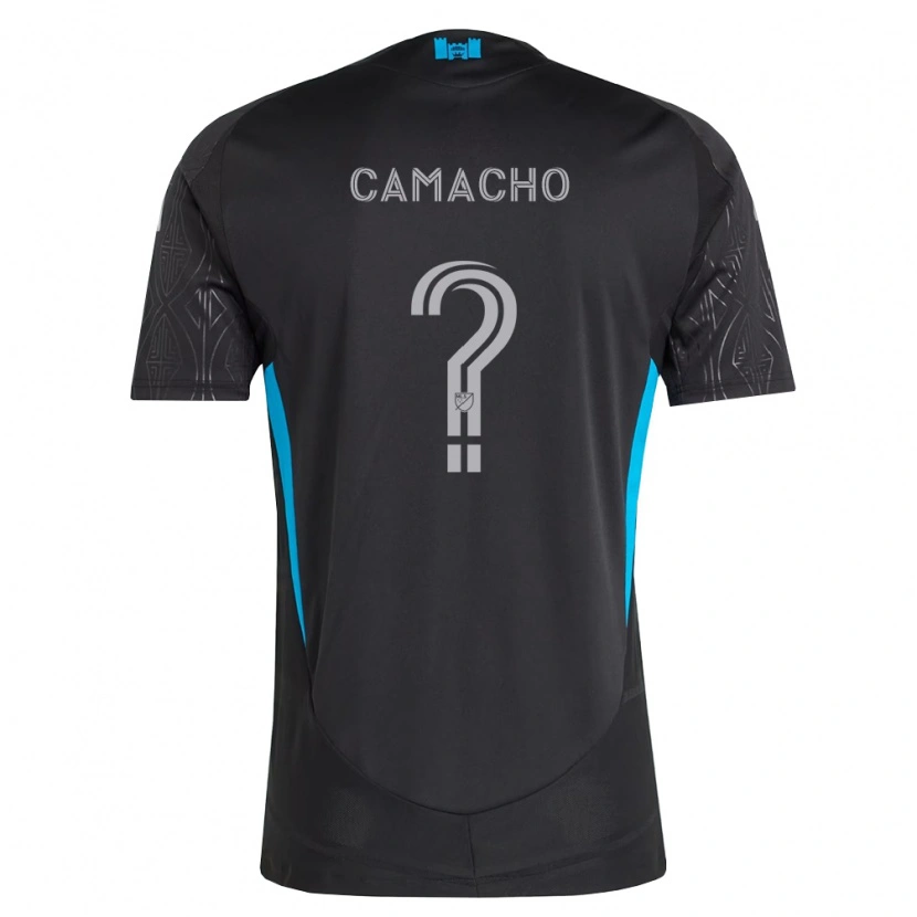 Danxen Mujer Camiseta Jaydus Camacho #0 Negro Blanco Azul Cielo 2ª Equipación 2026/27 La Camisa