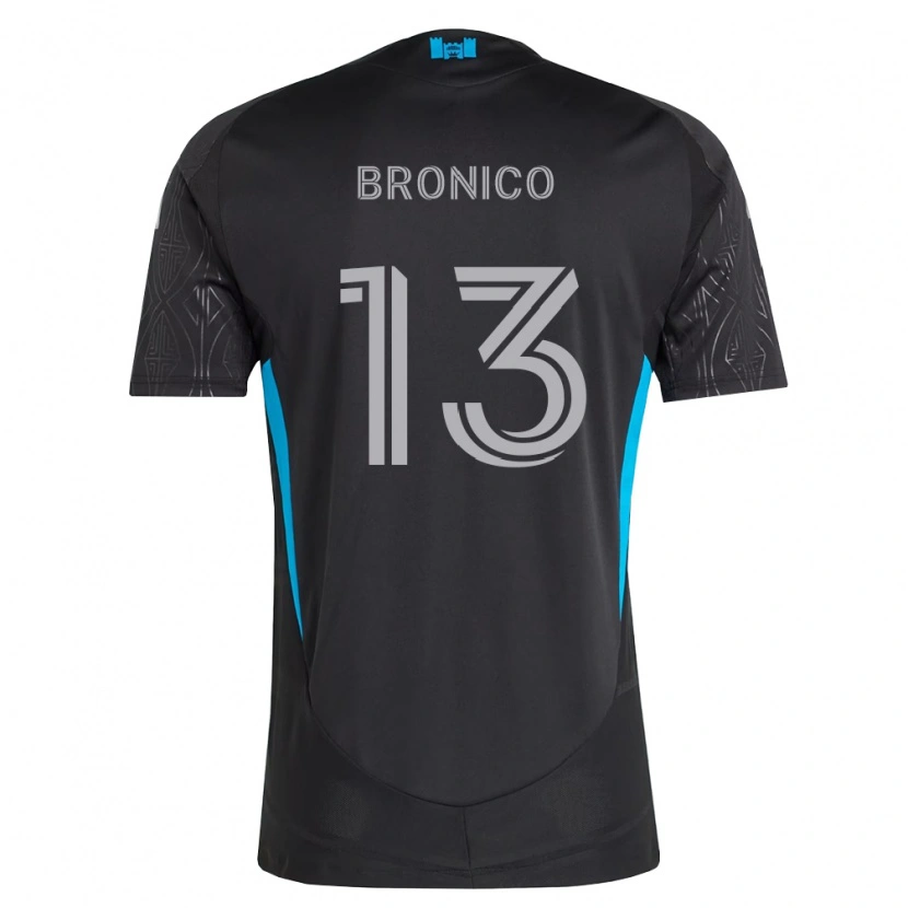 Danxen Mujer Camiseta Brandt Bronico #13 Negro Blanco Azul Cielo 2ª Equipación 2026/27 La Camisa