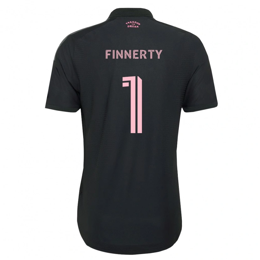 Danxen Mujer Camiseta Owen Finnerty #1 Rosa Negro Blanco 2ª Equipación 2026/27 La Camisa