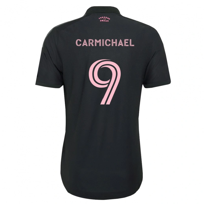 Danxen Mujer Camiseta Ryan Carmichael #9 Rosa Negro Blanco 2ª Equipación 2026/27 La Camisa