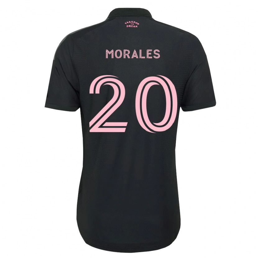 Danxen Mujer Camiseta Santi Morales #20 Rosa Negro Blanco 2ª Equipación 2026/27 La Camisa