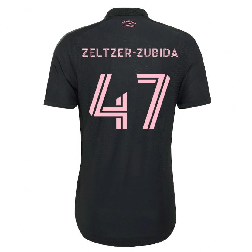 Danxen Mujer Camiseta Idoh Zeltzer-Zubida #47 Rosa Negro Blanco 2ª Equipación 2026/27 La Camisa