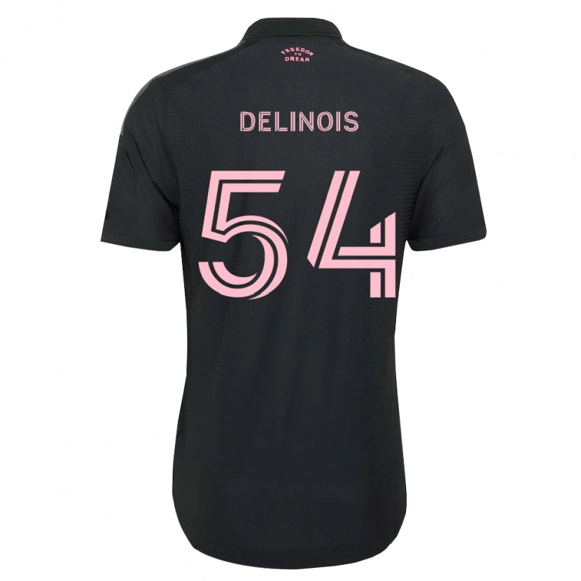 Danxen Mujer Camiseta Lovend's Delinois #54 Rosa Negro Blanco 2ª Equipación 2026/27 La Camisa
