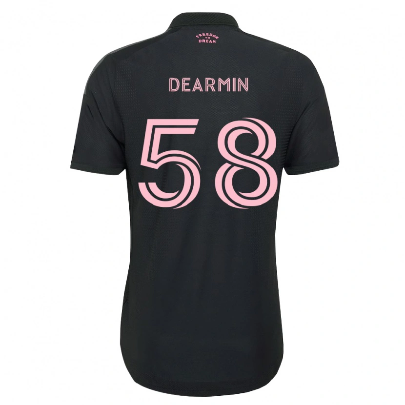 Danxen Mujer Camiseta Nash Dearmin #58 Rosa Negro Blanco 2ª Equipación 2026/27 La Camisa