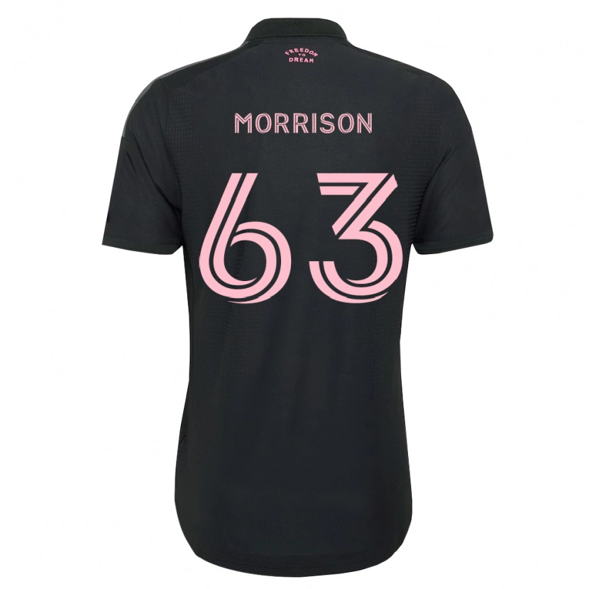Danxen Mujer Camiseta Sloan Morrison #63 Rosa Negro Blanco 2ª Equipación 2026/27 La Camisa