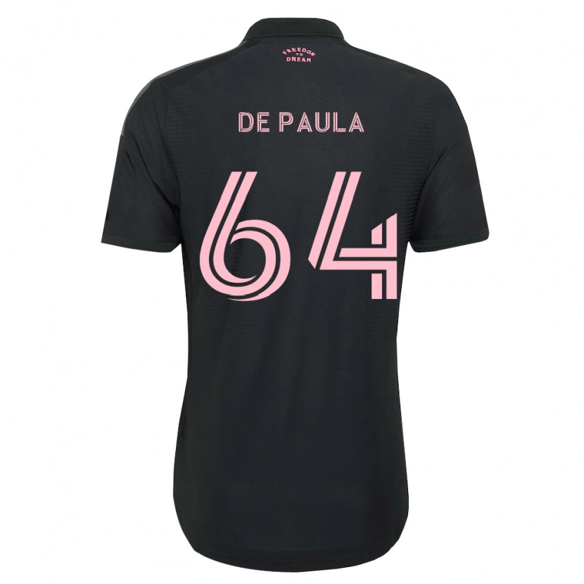 Danxen Mujer Camiseta Matteo De Paula #64 Rosa Negro Blanco 2ª Equipación 2026/27 La Camisa