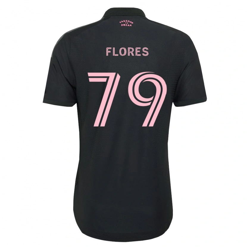 Danxen Mujer Camiseta Alejandro Flores #79 Rosa Negro Blanco 2ª Equipación 2026/27 La Camisa