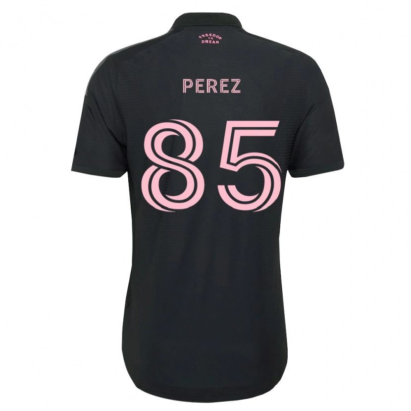 Danxen Mujer Camiseta Matthew Perez #85 Rosa Negro Blanco 2ª Equipación 2026/27 La Camisa