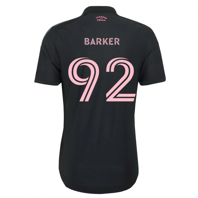 Danxen Mujer Camiseta Lucas Barker #92 Rosa Negro Blanco 2ª Equipación 2026/27 La Camisa