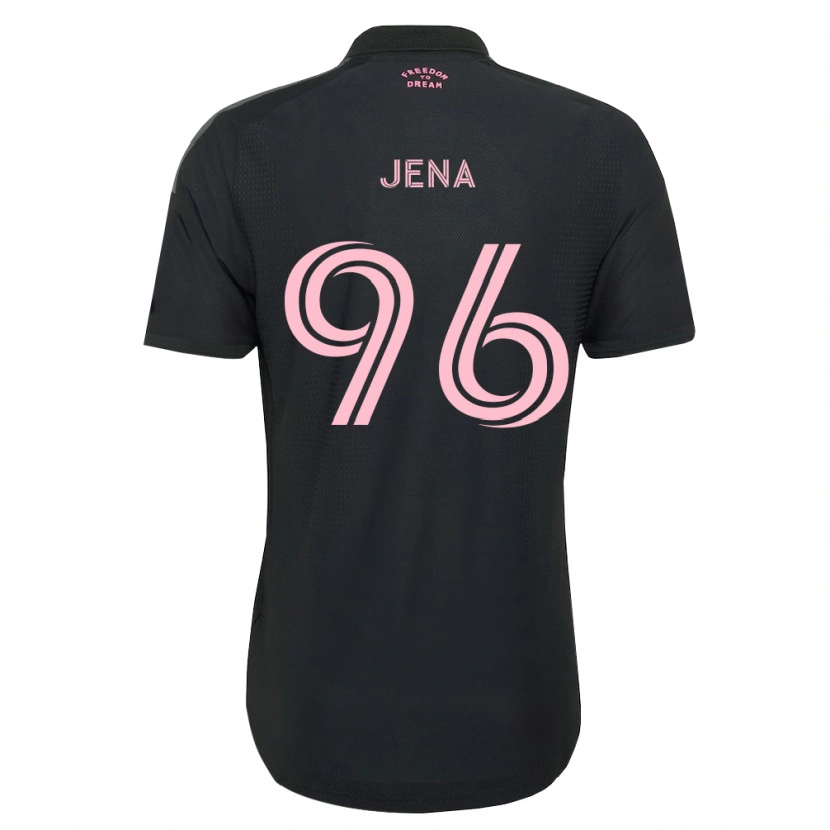 Danxen Mujer Camiseta Nessim Jena #96 Rosa Negro Blanco 2ª Equipación 2026/27 La Camisa