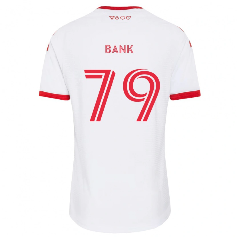 Danxen Mujer Camiseta Fletcher Bank #79 Blanco Rojo Negro 2ª Equipación 2026/27 La Camisa