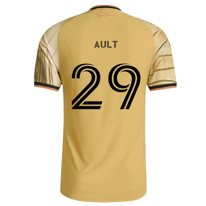 Danxen Mujer Camiseta Palmer Ault #29 Marrón Amarillo Negro 2ª Equipación 2026/27 La Camisa