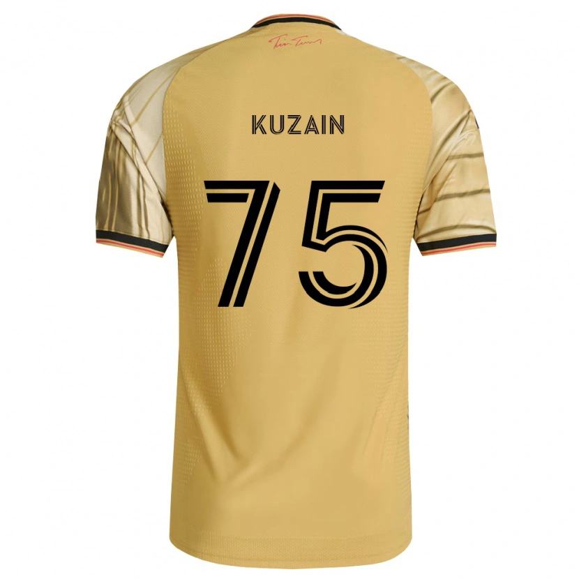 Danxen Mujer Camiseta Wan Kuzain #75 Marrón Amarillo Negro 2ª Equipación 2026/27 La Camisa