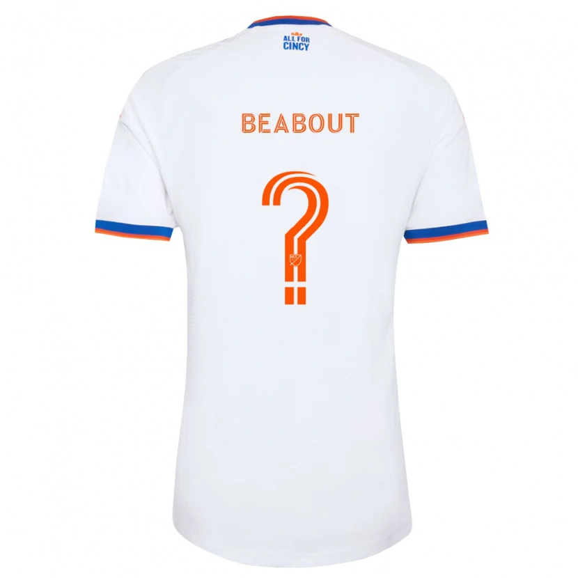 Danxen Mujer Camiseta Oli Beabout #0 Blanco Azul Marino Naranja 2ª Equipación 2026/27 La Camisa